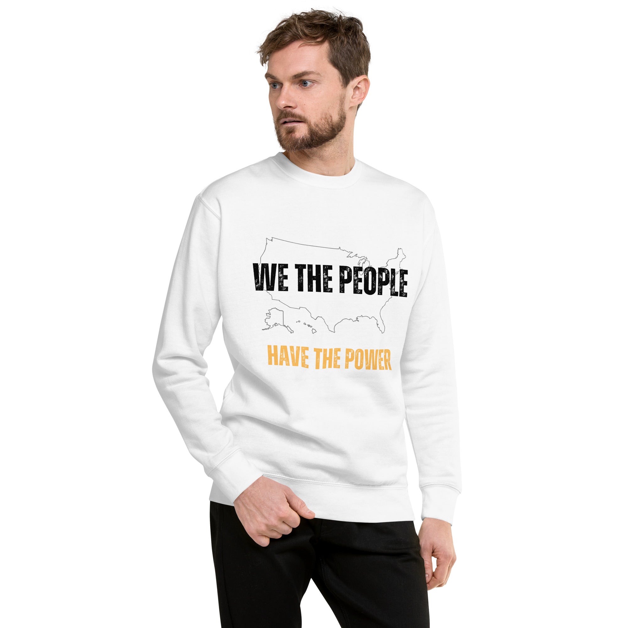 WTPHTP Unisex Sweatshirt - White – Voices Swell