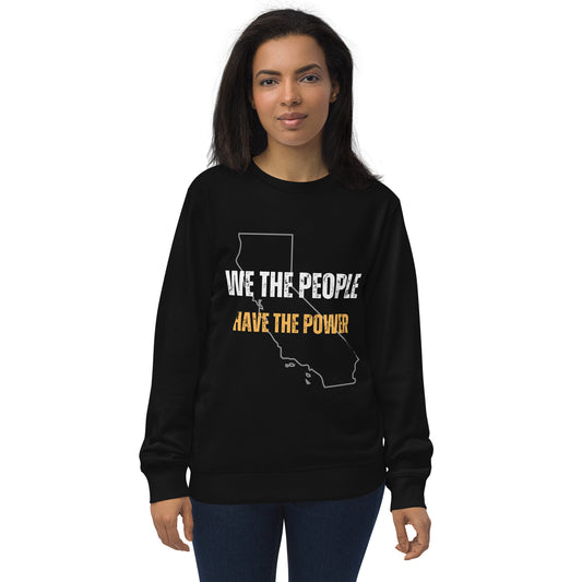 WTPHTP CA Unisex Organic Sweatshirt-Black