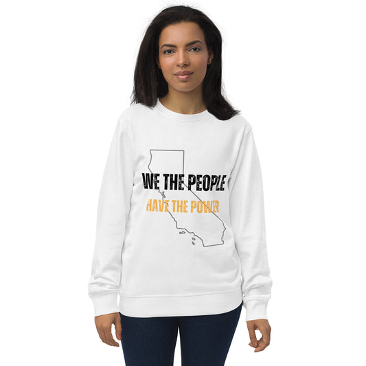 WTPHTP CA Unisex Organic Sweatshirt - White