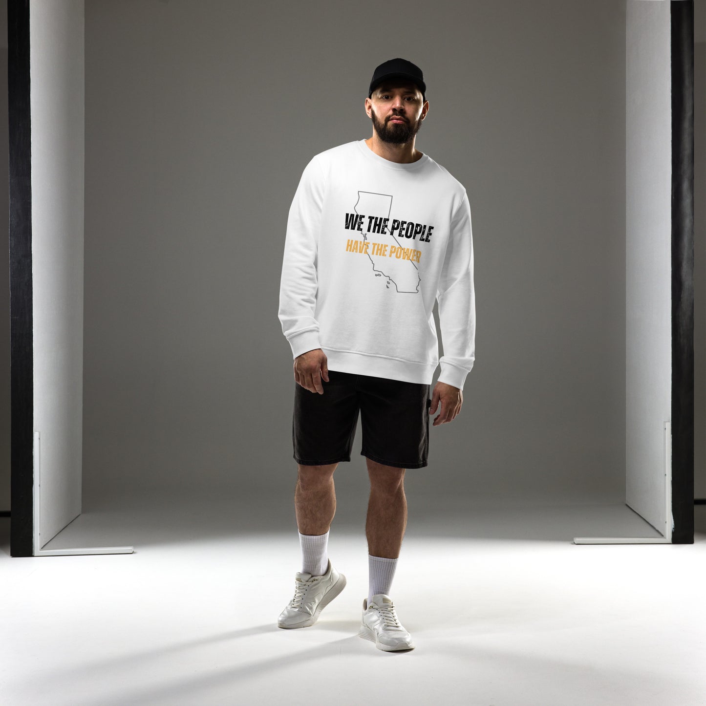 WTPHTP CA Unisex Organic Sweatshirt - White