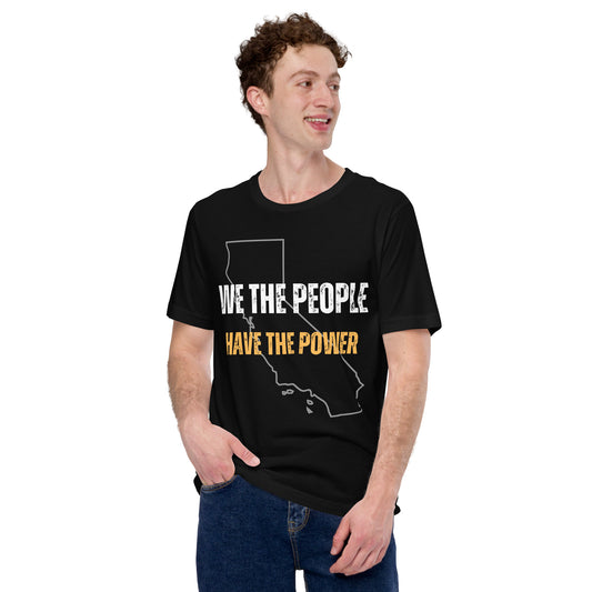 WTPHTP California Unisex T-Shirt - Black