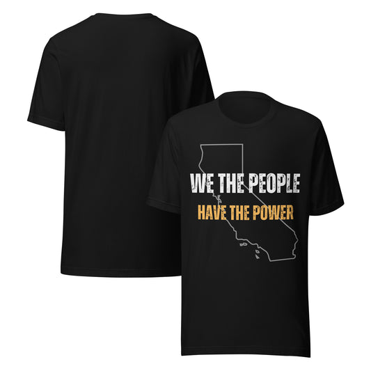 WTPHTP California Unisex T-Shirt - Black
