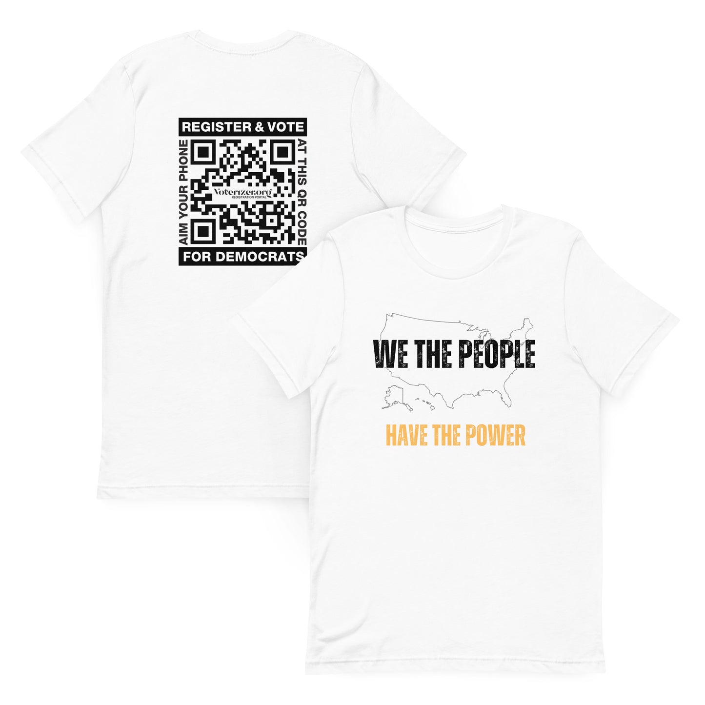 VS + FT6 Unisex T-shirt - White